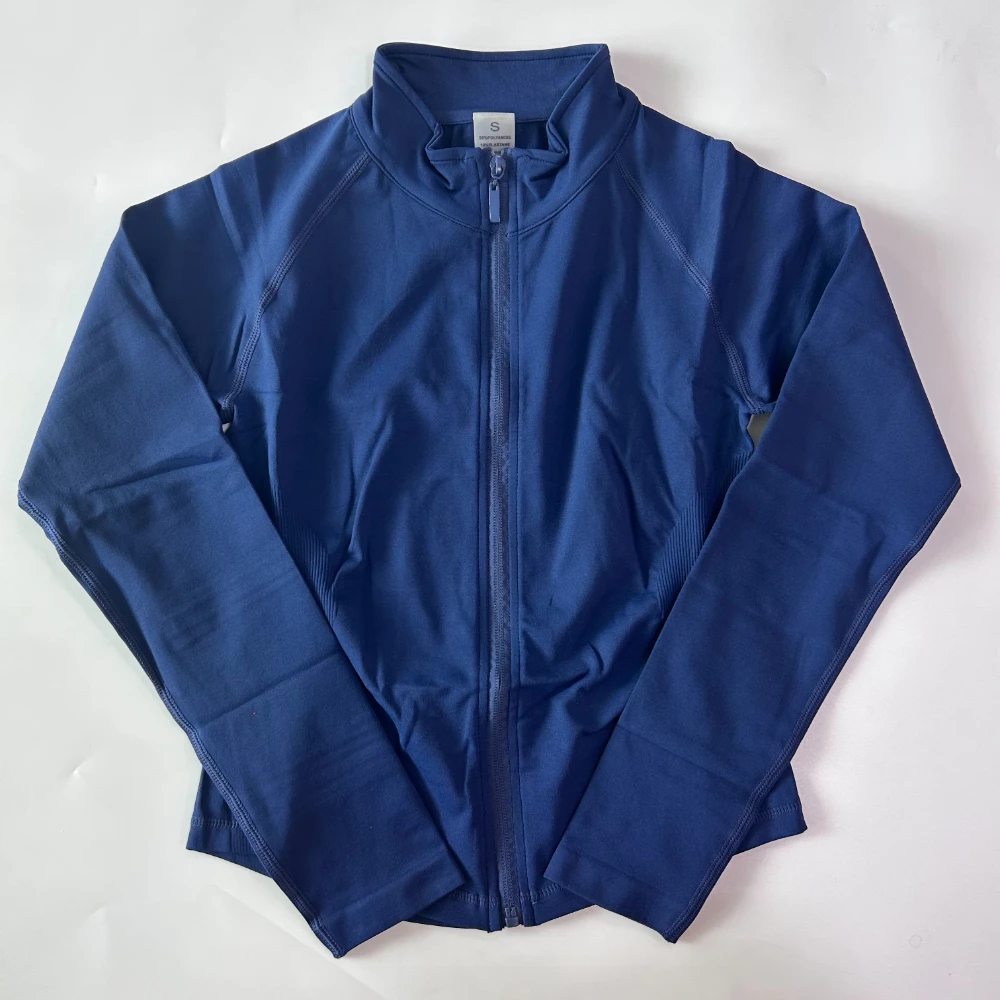 Pericic Sports Zippy Jacke Damen Nahtlose Langarm-Gym-Oberteile Reißverschluss-Laufjacken Fitness-Activewear Yoga-Kleidung – Detail 11