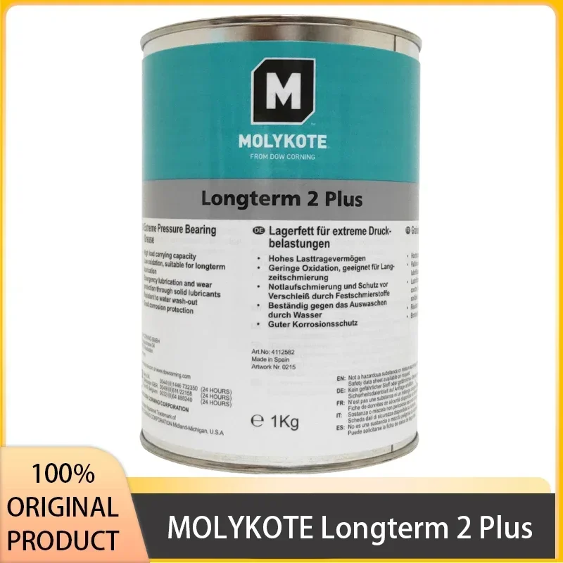 MOLYKOTE Longterm 2 Plus Lubricant Black Heavy-duty Long-life Bearing Grease Japanese Original Product