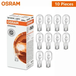 OSRAM W16W 921 12V 16W Car Standard Turn Signal Light Fog Reverse Lamp OEM Auto Rear Indlcator Bulb Original Wholesale 10pcs