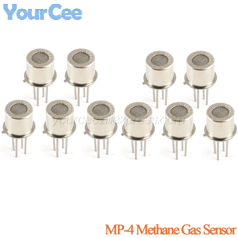 10pcs/1pc MP4 MP-4 Methane Gas Air Sensor Detecting Combustible Methane Air at Semiconductor Combustible Safety Detection System