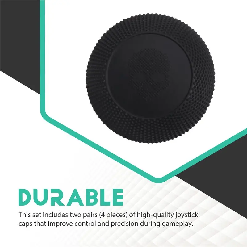 For Skull & Co. Convex Thumb Grips Set For Steam Deck/OLED/ROG Ally/X 4Pcs Analog Stick Caps, Enhanced Gaming Precision A