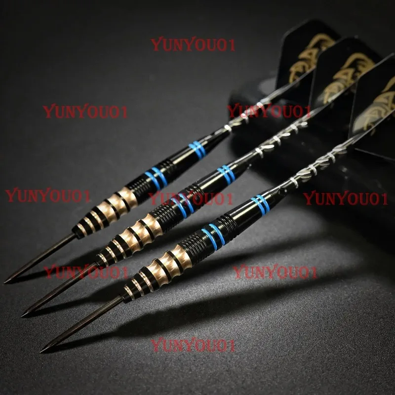 

6pcs/Set Professional Tungsten Steel Needle Tip Darts with Storage Box Sports Steel Shafts Flights Tip 22g 165mm Length