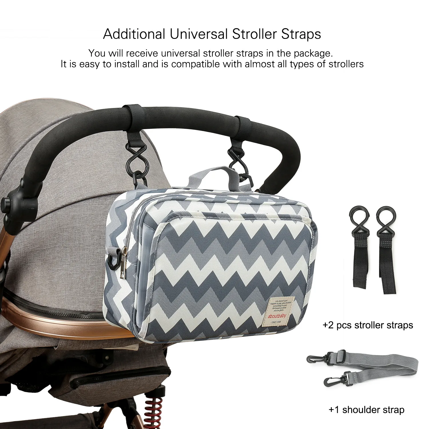 Mommy Storage Bag for Stroller Accessories Portable Diaper Bag Multifunction Maternity Nappy Bag