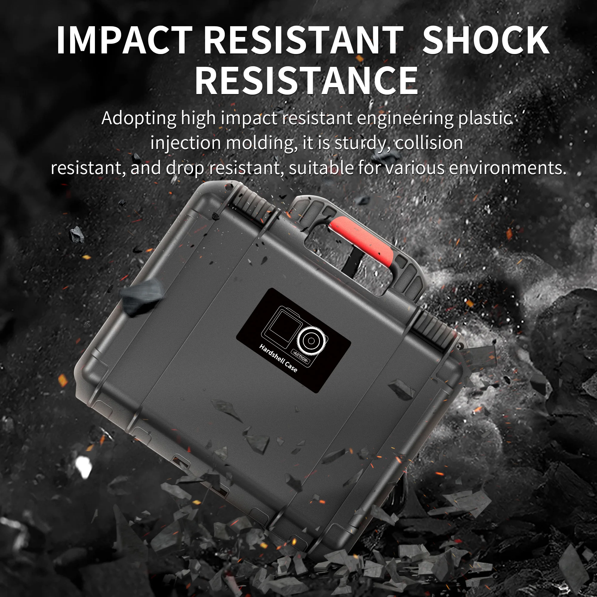 For Dji Action 4/5 Pro Sports Camera Accessories Explosion Proof Carrying Case Waterproof Suitcase For Dji Action 3 Hard Case