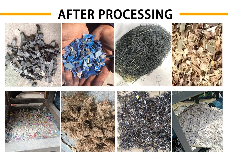 Factory Rubber Waste Tire Rubber Track Recycling Machine For Rubber Powder Tyer Recycle Machine