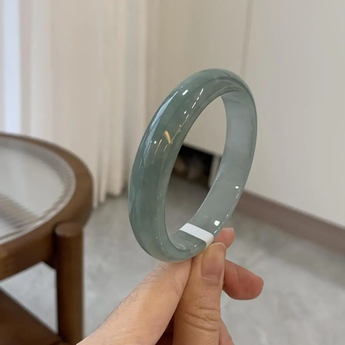 حقيقية الطبيعية الأبيض الأخضر اليشم الإسورة سوار الصينية منحوتة باليد موضة حلية مجوهرات اكسسوارات تميمة هدايا الرجال النساء #4