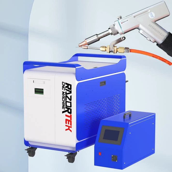 

4 In1 Mini Portable Laser Welding 1500w 3000w Laser Welder Handheld Fiber Laser Iron Aluminum Welding Machine