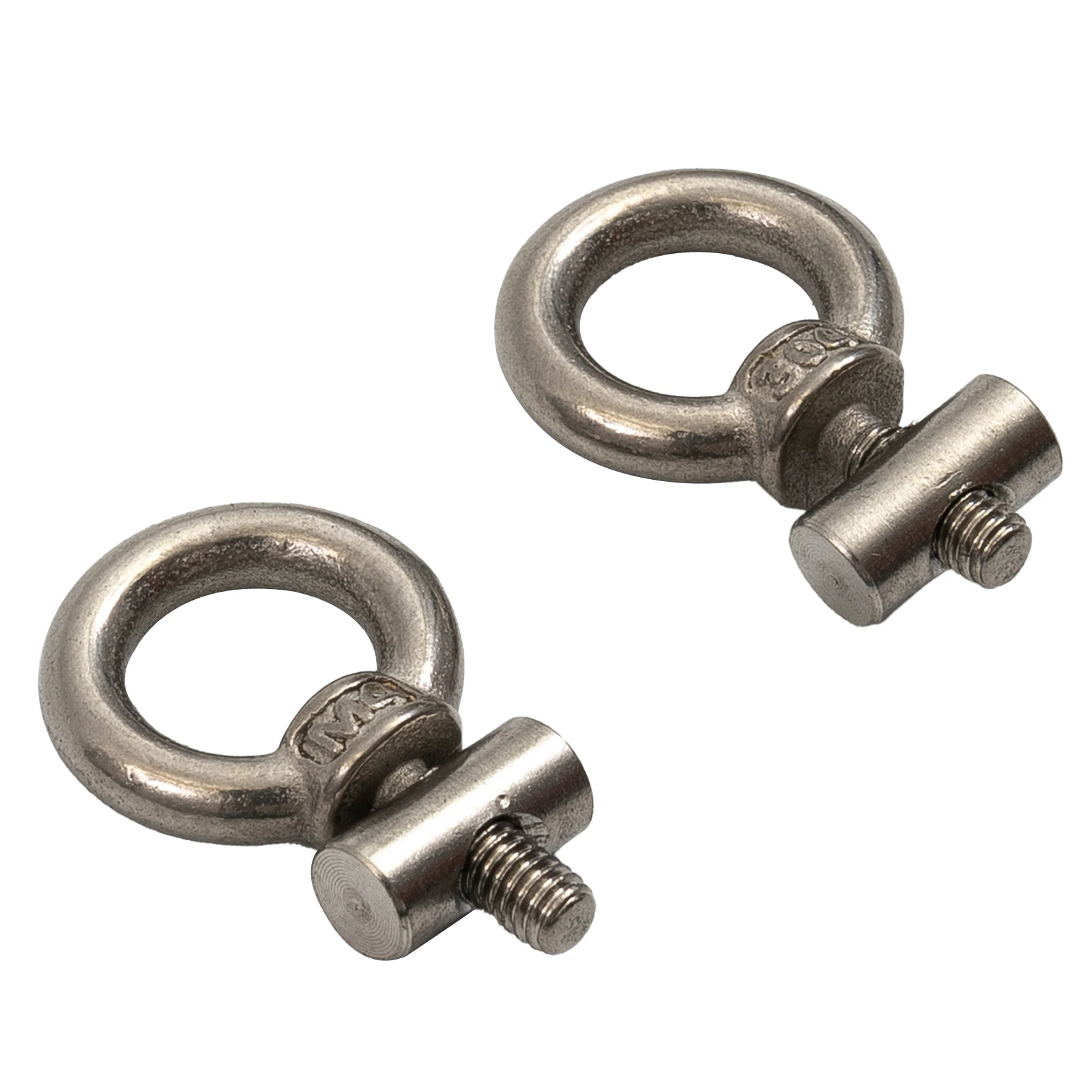 2/4/6/8Pcs Awning Rail Stoppers Stops Stainless Steel Motorhome Campervan Caravan Sliding Rail Track Lifting Ring Slip Screw