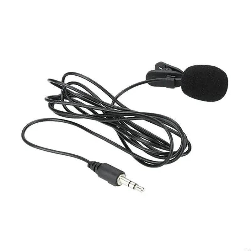 573A 3,5-мм микрофоновый микрофон с микрофоном Lavalier Microphone Mini-Wired Clip Clip для ноутбука для ПК, для видео съемки на