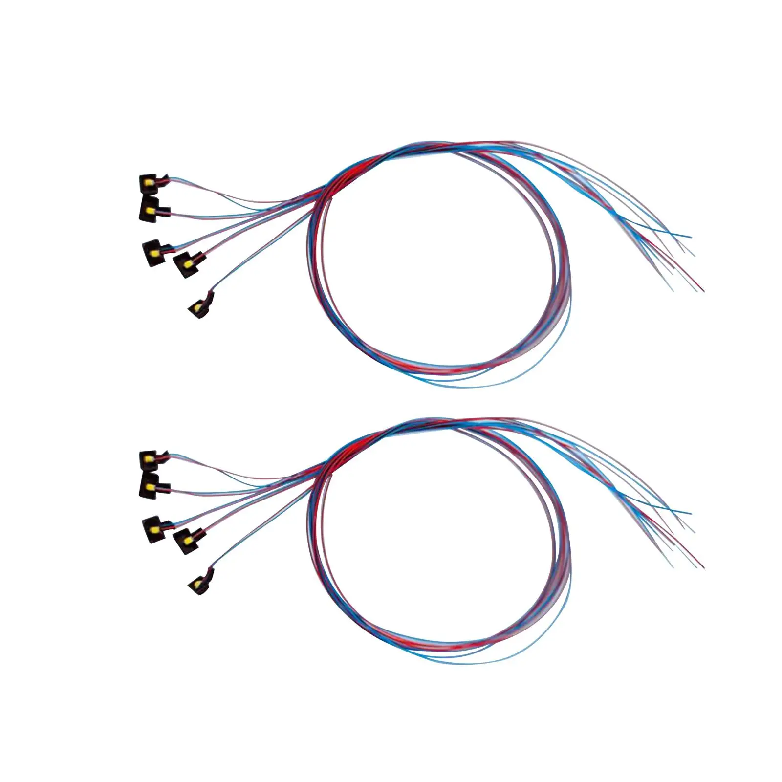 5Pcs Prewired Mini Lights Pre Soldered Chip 3V Emitting diodes Mini LED Light for DIY Architectural Model Railway Model Scenes