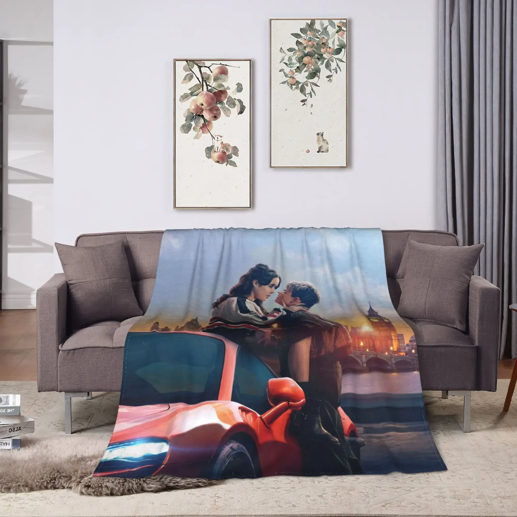 

Hot Film Culpa Mia Blanket Quality Warm Cozy Bedding Throws for Winter Travel Car Bedroom Novelty Bedspread
