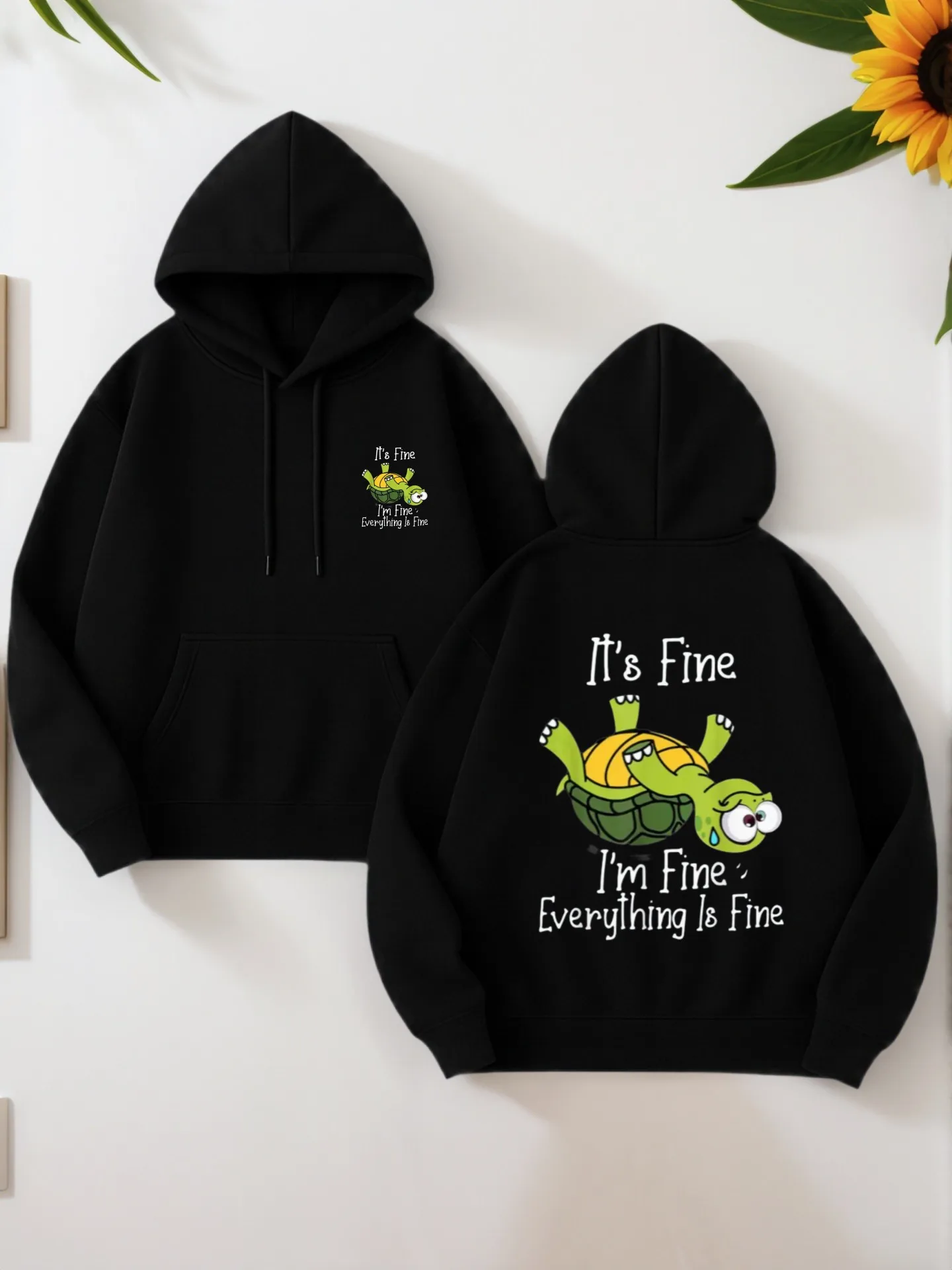 

Мужская толстовка с рисунком, буквенный принт, повседневный стиль, смесь хлопка, для мужчин, для повседневной носки