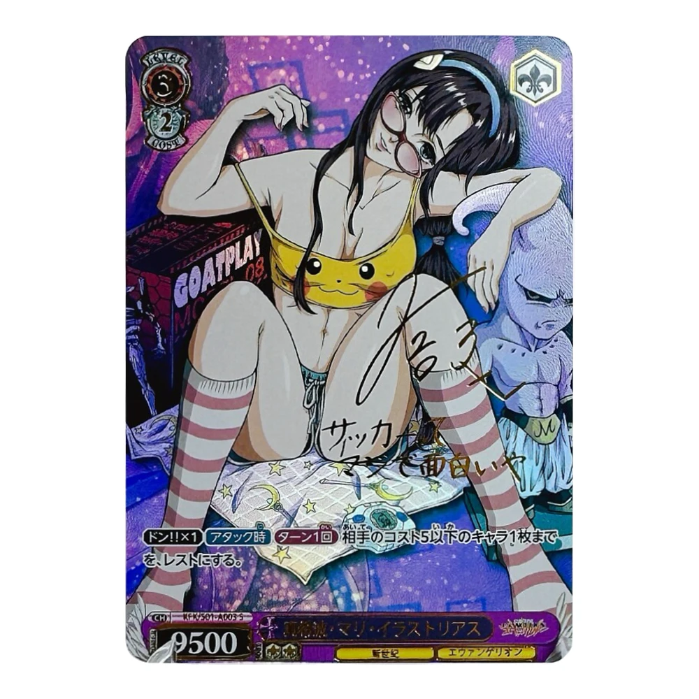 Diy Anime Girls Mai Shiranui Chun-Li Android 18 Fubuki NieR Single Card Classic Game Anime Collection Cards Gift Toys