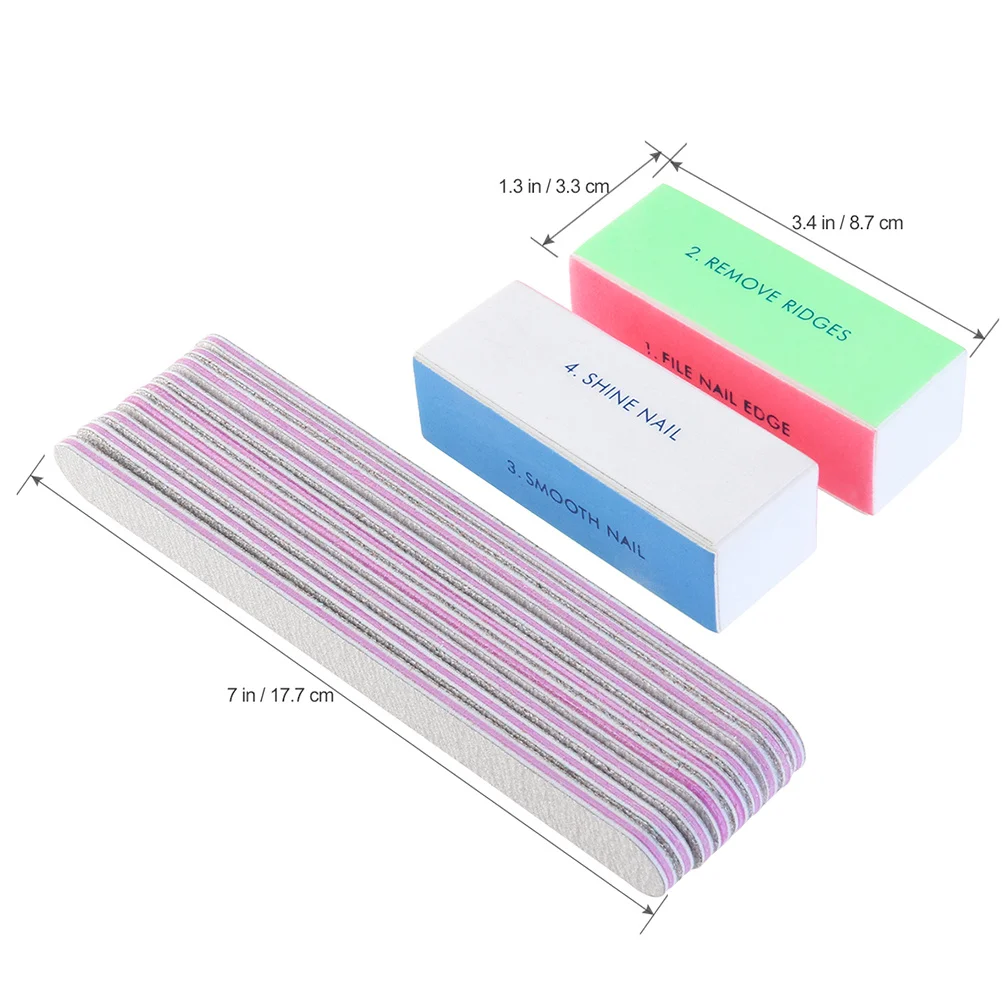 2 قطعة كتلة عازلة لامعة الرملي ملف ل مانيكير البولندية إعداد الصنفرة مجلس مسمار الفن الرعاية مسمار لامع عازلة مانيكير أداة
