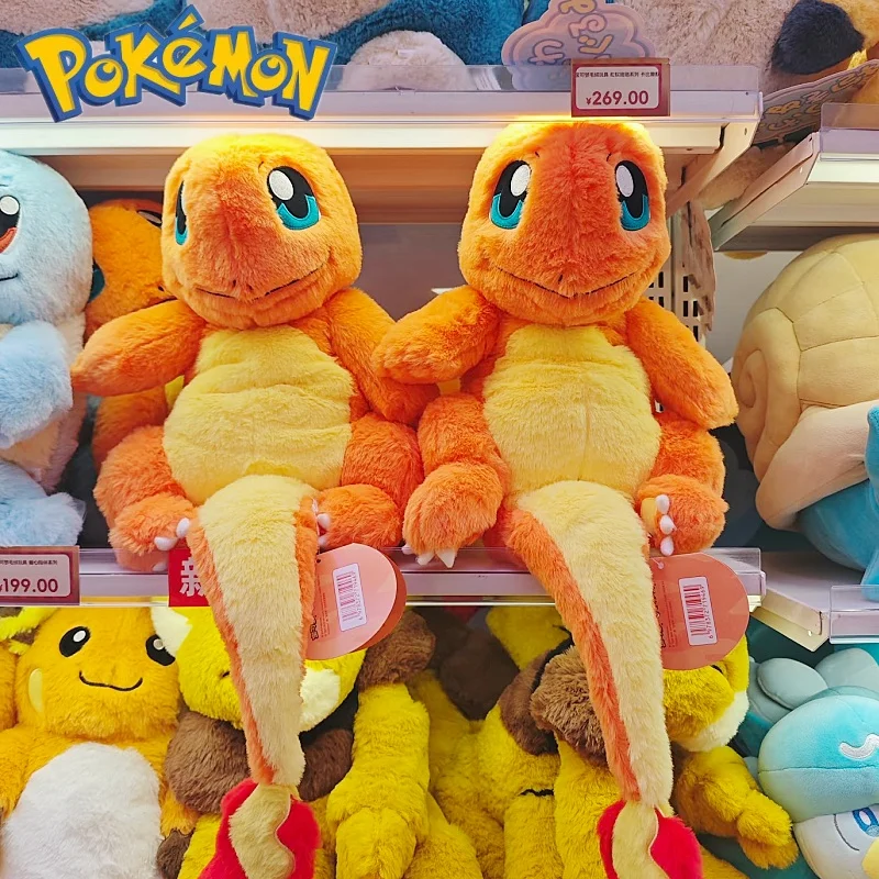 

In Stock PokéMon Warm Companion Series Doll Anime Peripheral Squirtle Charmander Collecton Pillow Birthday Valentin Gift