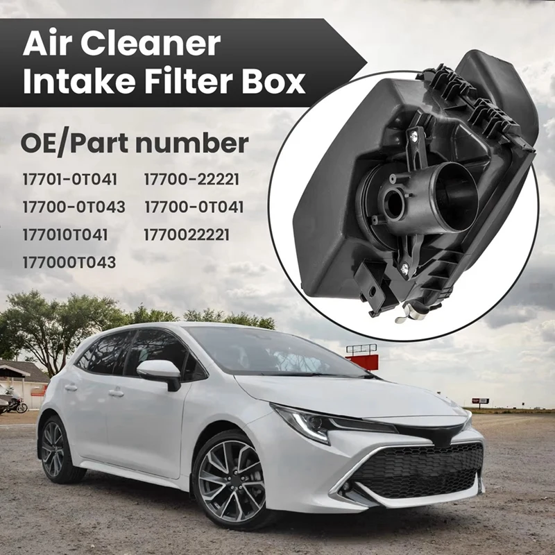 Air Cleaner Housing Intake Filter Box For Toyota Matrix Toyota Corolla 1.8L 17700-22221 17701-0T041 1770022221