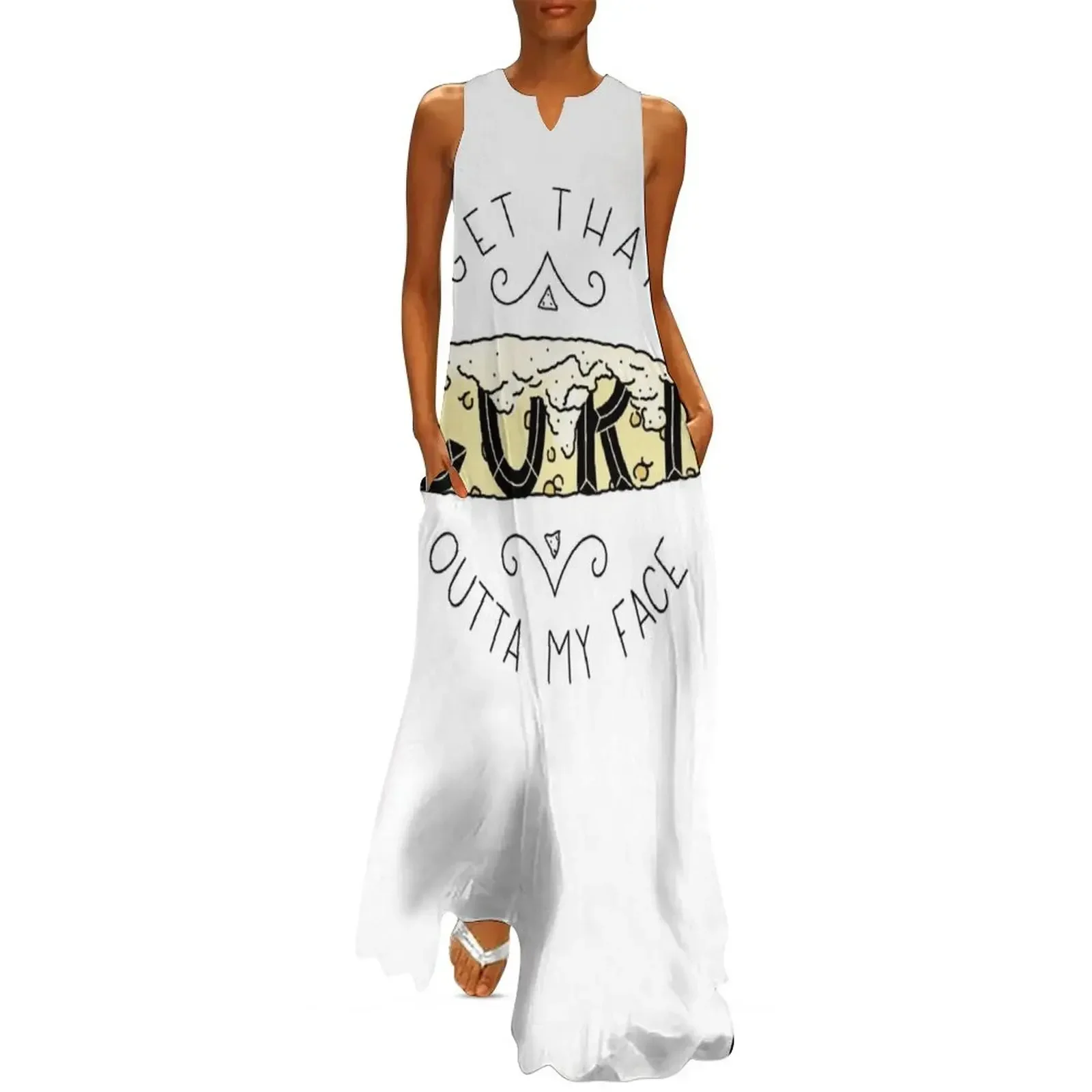 

Get That Corn Outta My Face Long Dress summer clothes for women summer dress daily luxury evening dresses 2025 Dress