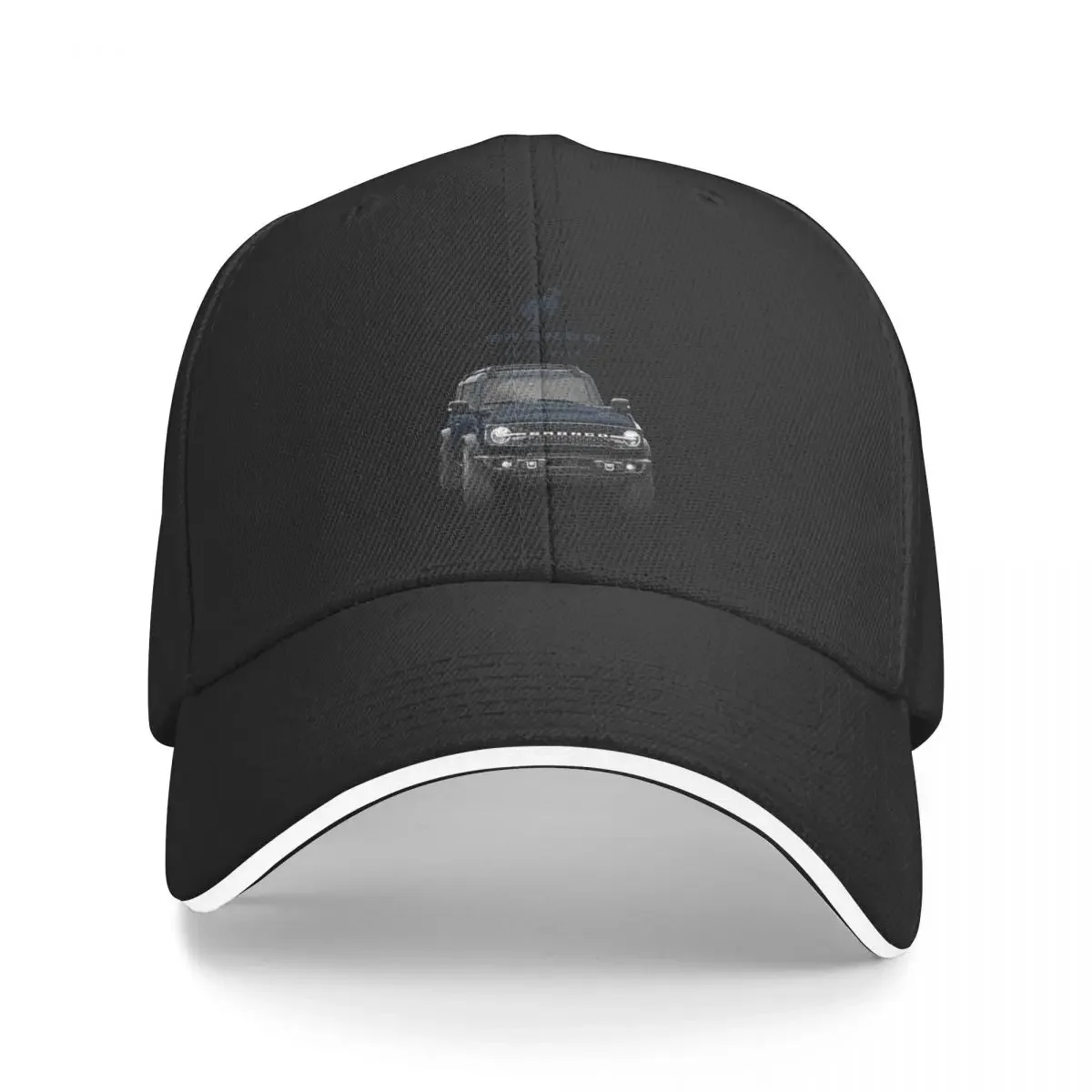 

Bronco and Logo - Antimatter Blue Baseball Cap Golf Hat Man Luxury Brand Anime Men Caps Women's