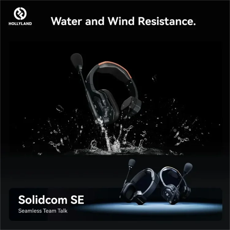 متوفر في المخزون نظام الاتصال الداخلي لسماعات الرأس اللاسلكية المقاومة للماء من Solidcom SE #6