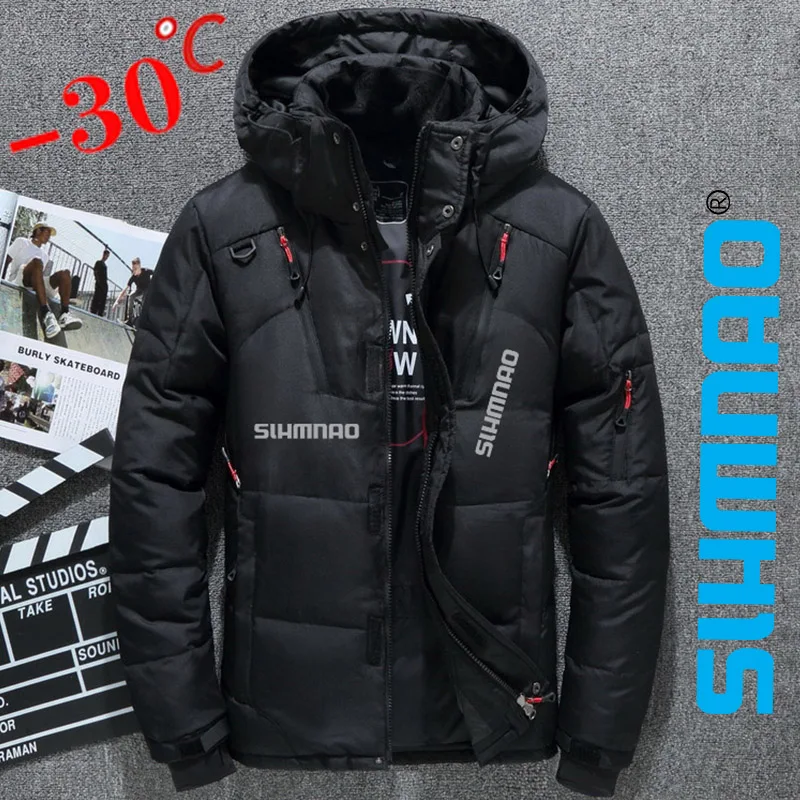 

White Goose Down Fishing Suit, Winter Coat, Men's Down Jacket, New Outdoor Mountaineering Hot Selling, Warm Snow Skiing Jacket