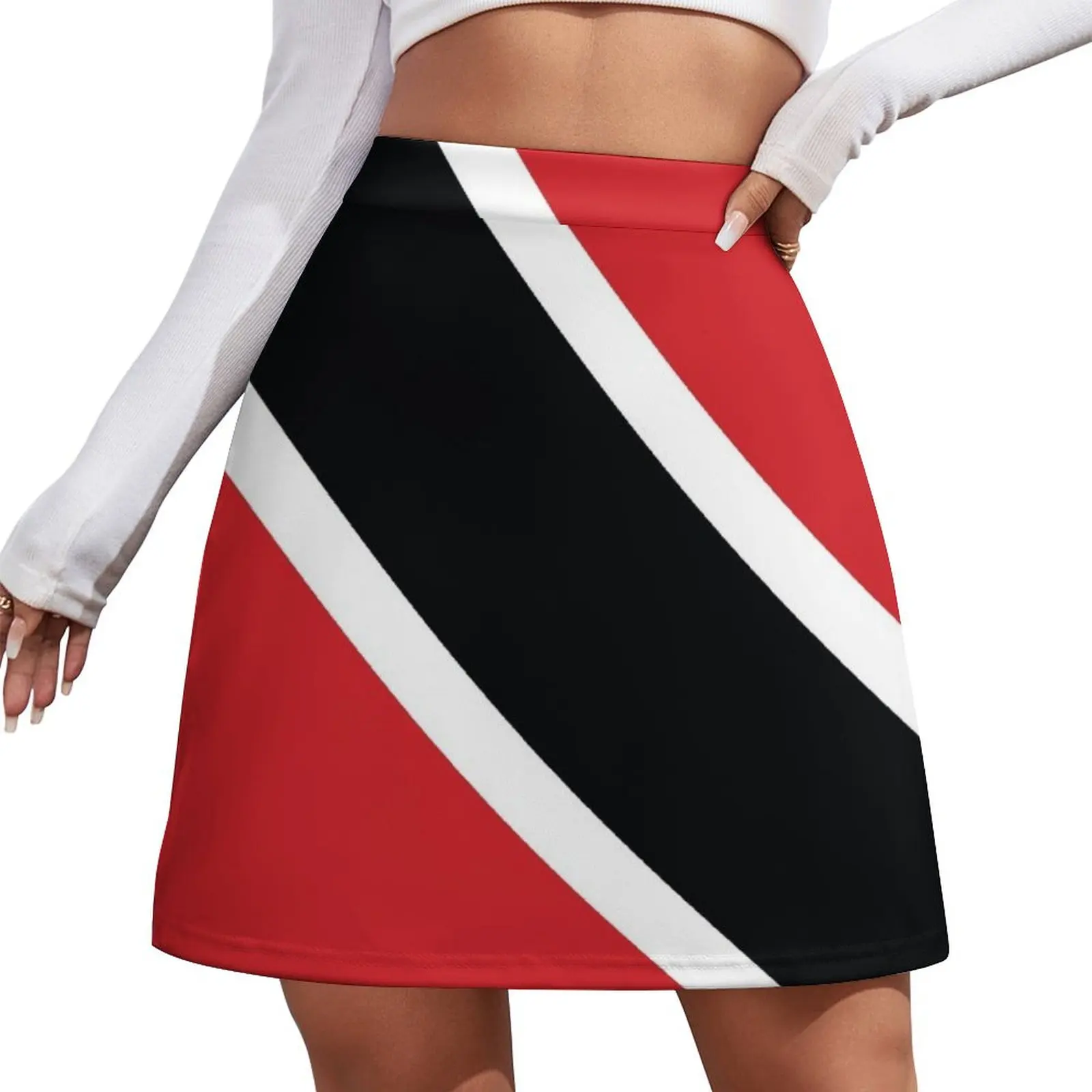 

Trinidad and Tobago National Flag Mini Skirt kpop korean summer clothes