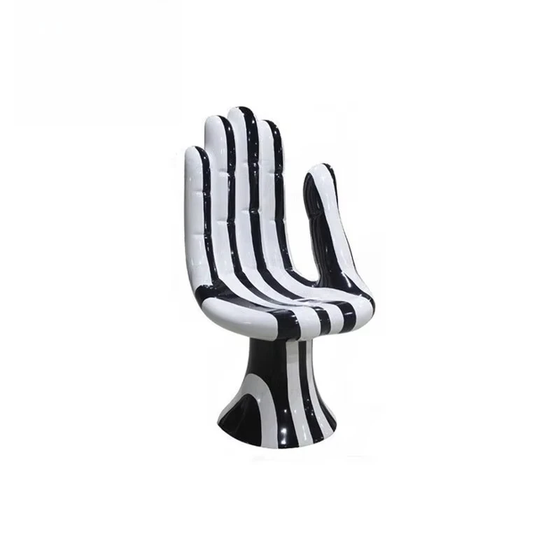 

Modern Art Furniture Fiberglass Finger Palms High Back Design Living Room Leisure Chair