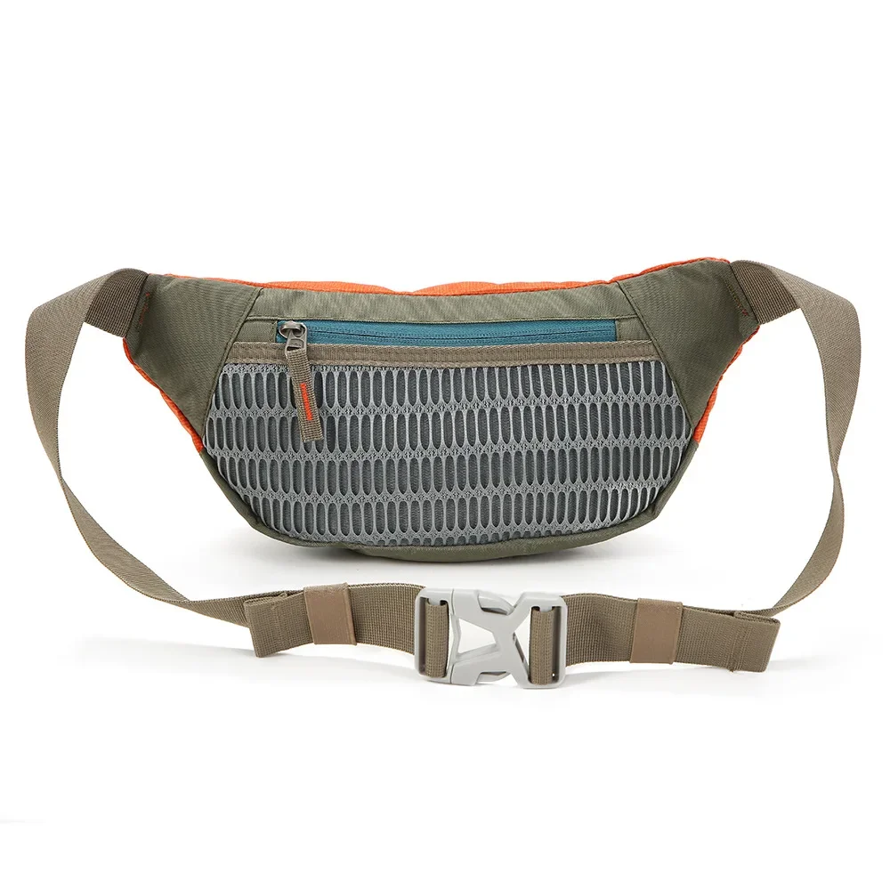 JUNGLE KING CY084 New Outdoor Running Fanny Pack Sports Bag Waterproof Nylon Waist Bag Portable Ultralight Travel Shoulder Bag