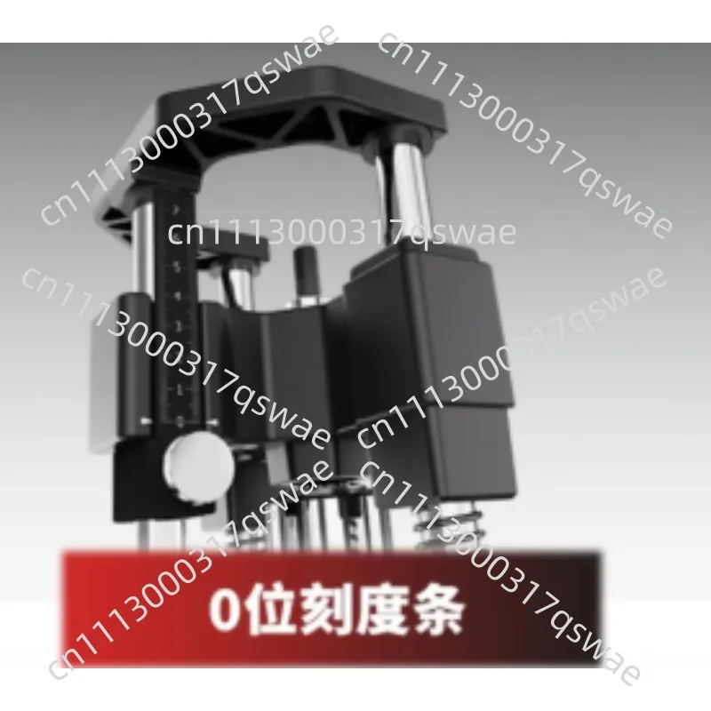 Versatile Vertical Drilling Tapping Guide Angle Graduations Precision Tool for Wood Aluminum Profiles