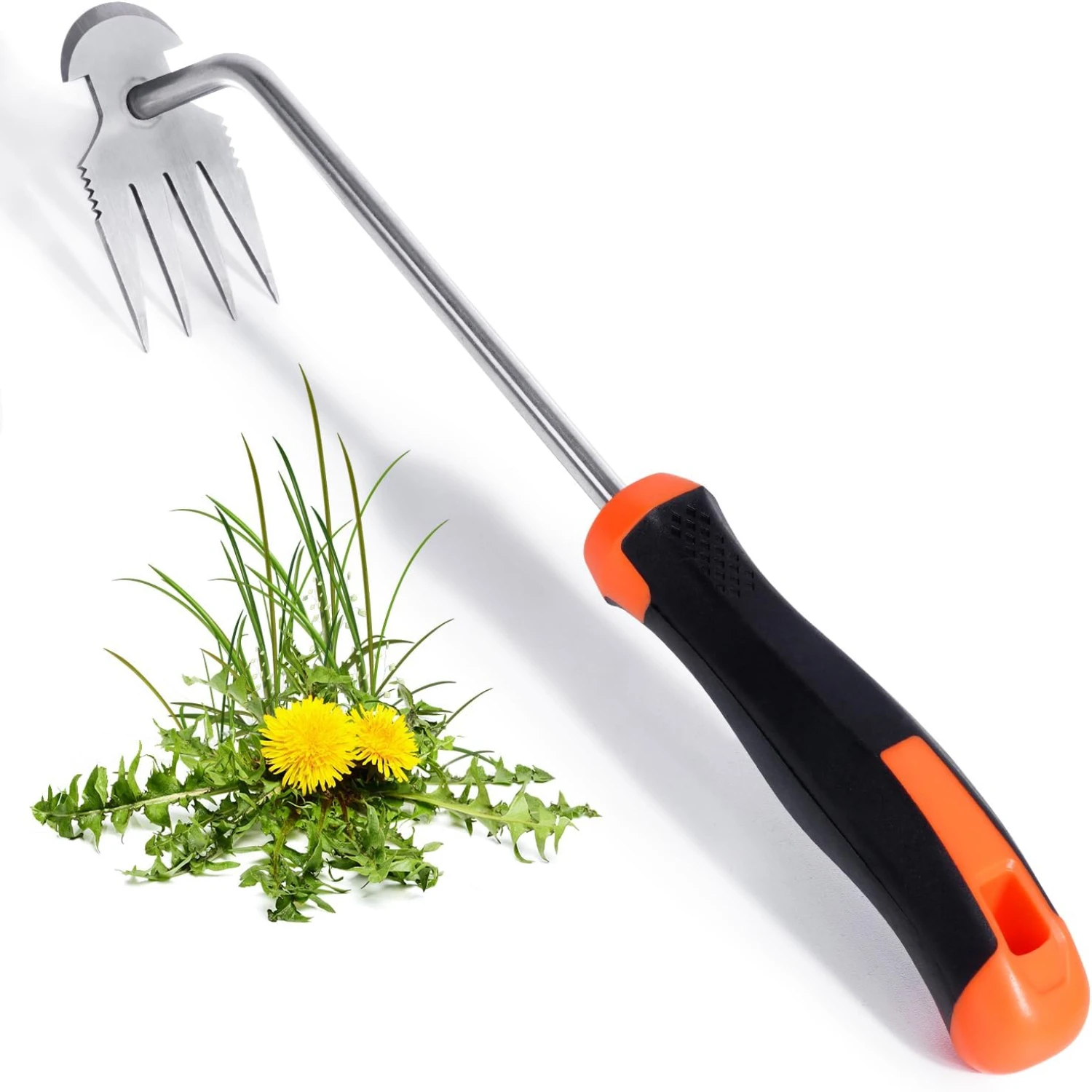 

Ergonomic Rubber Hand Weeder Tool - Effortlessly Uproot Dandelions - Comfortable Grip - Efficient Garden Yard Solution!