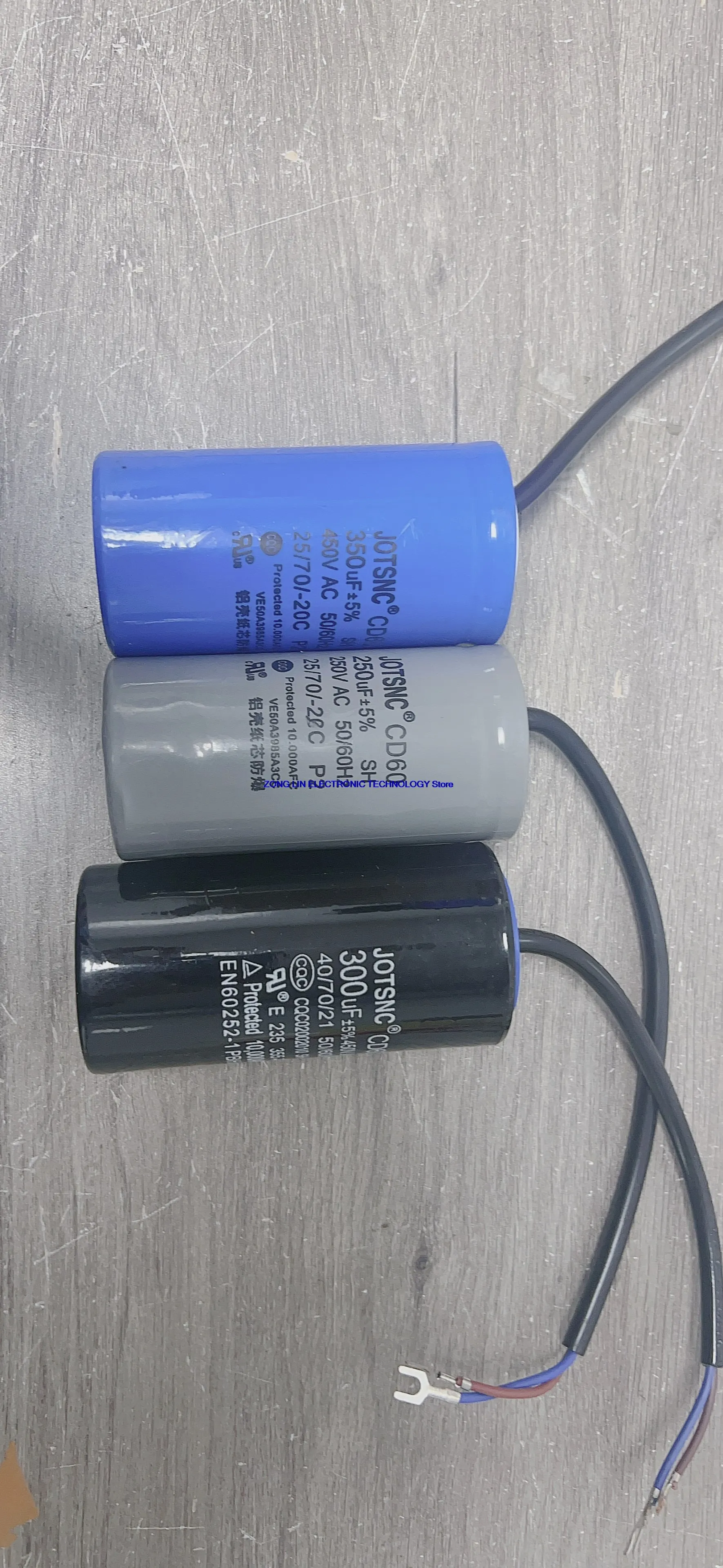 Aluminum shell CD60 motor water pump starting capacitor 75/100/150/200/250/300/350/400/500UF   450V  250V  1PCS -1lot