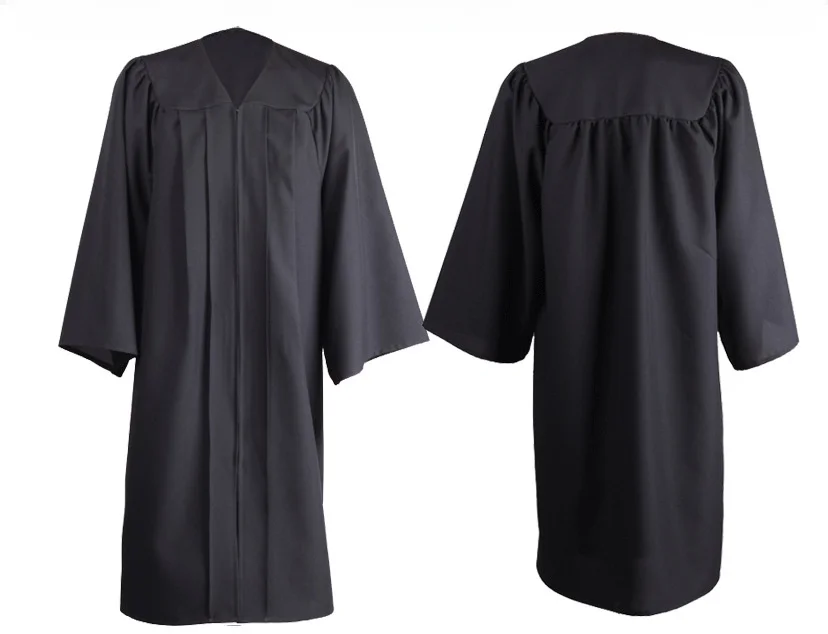 Adult Graduation Gown Hat Tassel Set   Student Bachelor's Suit University High School Uniform Robe Graduation