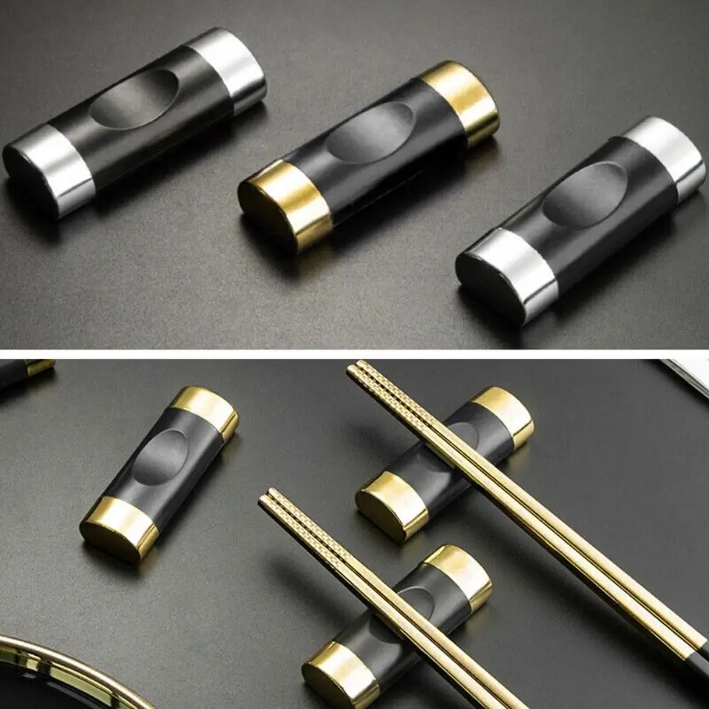 

Высокое качество сплава подставка для палочек для еды квадратная форма подушки подставка для ложки стойка держатель для палочек для еды