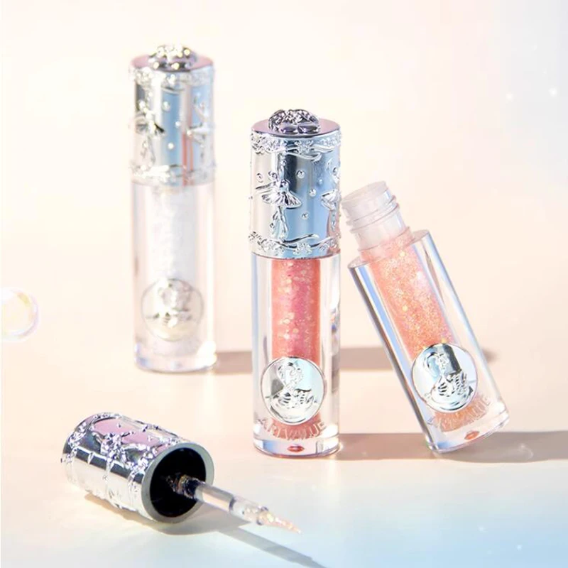 Liquid Glitter Eyeshadow Long Lasting Quick-Drying Gel-Based Eyeshadow For Creating High-Impact Multi-Dimensional Eye Looks