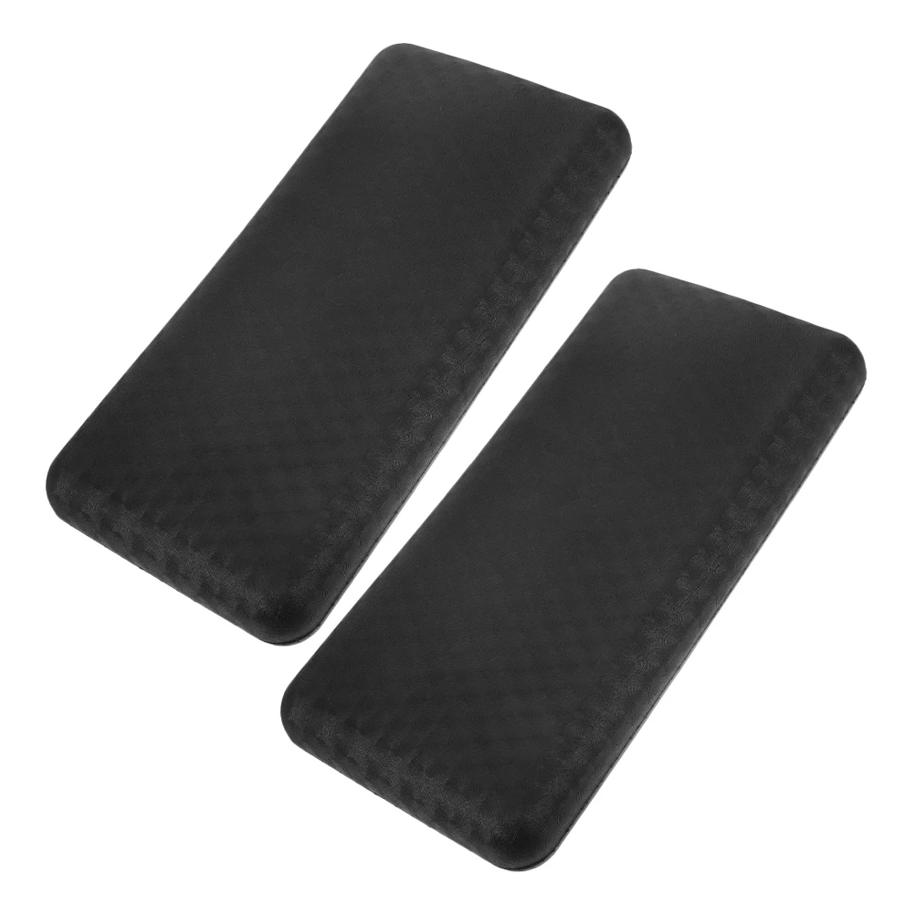 

2pcs Salon Shampoo Bed Pillows Cushion Bathtub Headrest Accessories Black Tray Neck Universal Fit Hair Washing Stations