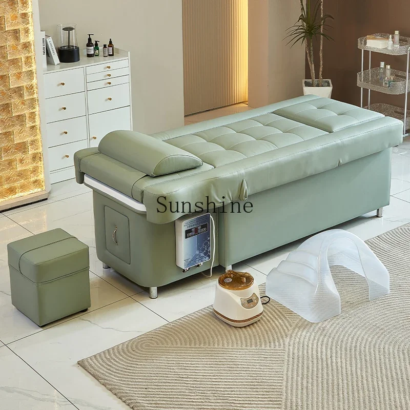 Electric back lift head therapy sofa integrated bed foot washing massage SPA ear picking foot massage