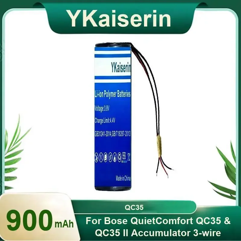 

Сменный аккумулятор для гарнитуры YKaiserin для Bose QuietComfort QC35 и QC35 II, 3-проводной аккумулятор