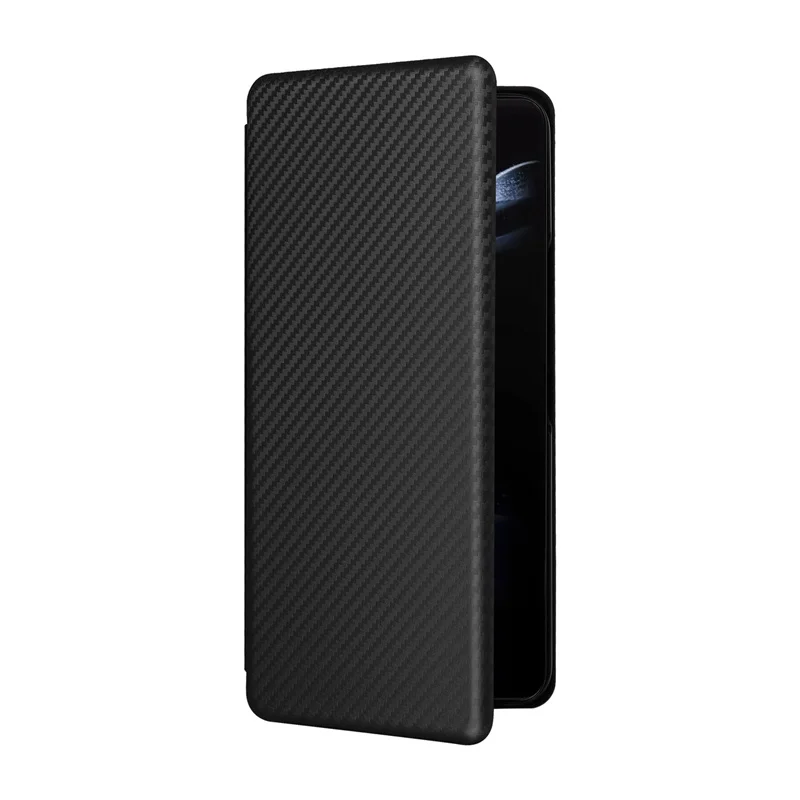 For Samsung Galaxy Z Fold 5 Advanced non-slip Carbon Fiber magnetic Wallet Case for Galaxy Z Fold 4 3 2 Phone Case