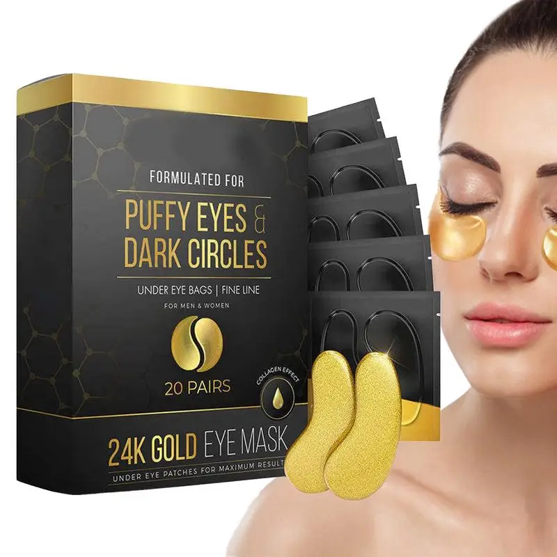 Eye Gel Pads Eye Skincare Smoothing Gel Comfortable Fit Eye Hydration Solution For Business Trip Dormitary Home Travel