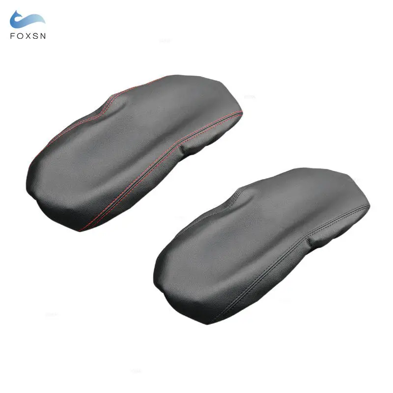 Microfiber Leather Car Styling Interior Center Control Armrest Box Cover Trim For Mazda CX-30 CX30 2020 2021