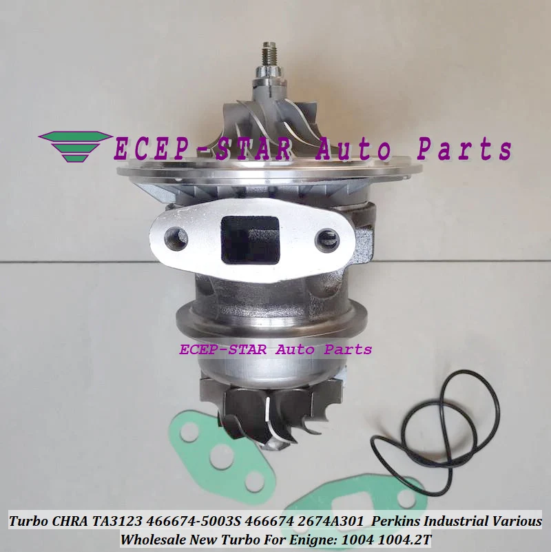 Turbo Cartridge CHRA Core TA3123 466674-0007 466674 466674-5003S 2674A147 For Perkins JCB Off Highway 1004.2T 2674A076 2674A301