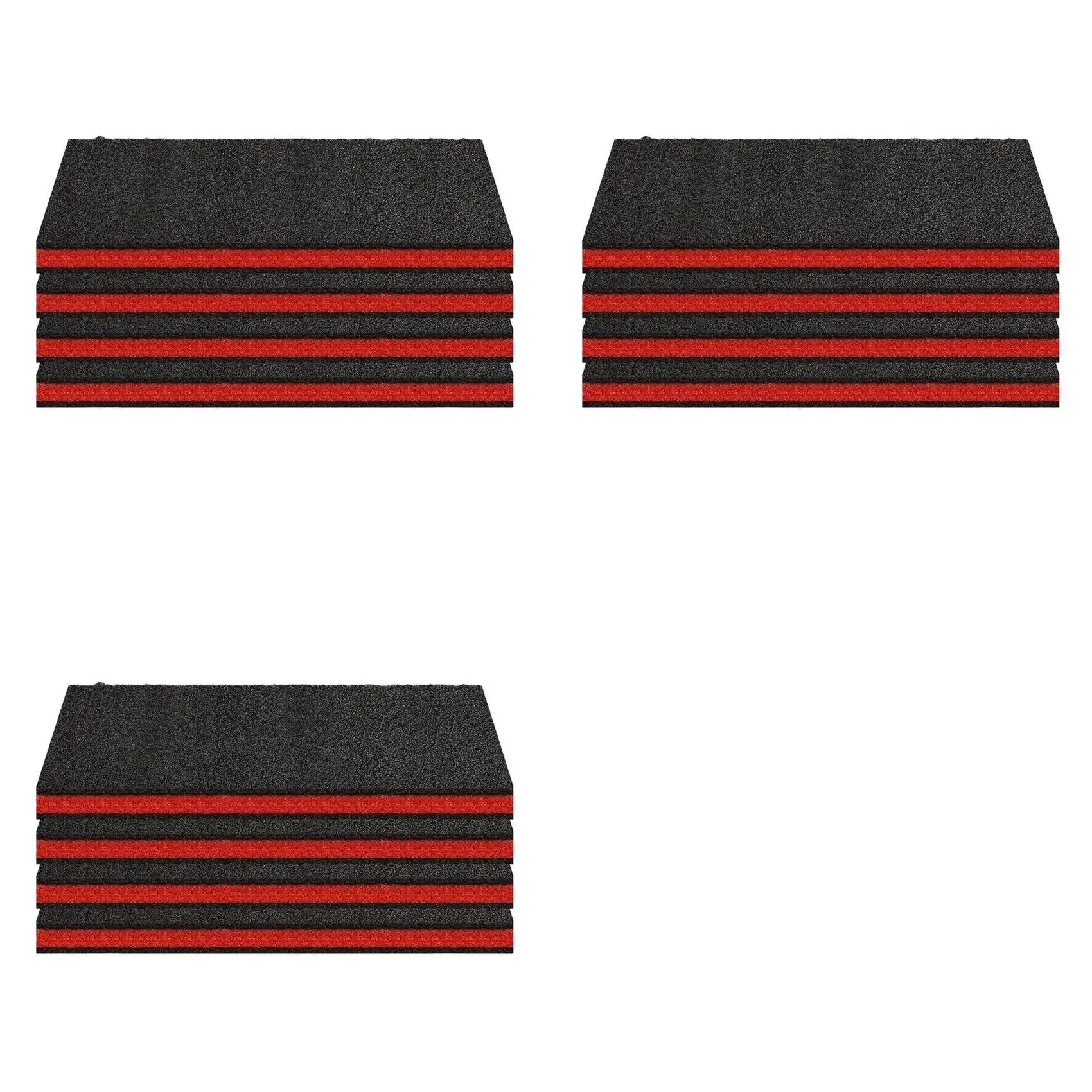 PORK-12 Pack Tool Box Foam,18X13x1 Inch Foam Inserts For Cases,Tools Box Liner Polyethylene Tools Sheets,Toolbox Organizer