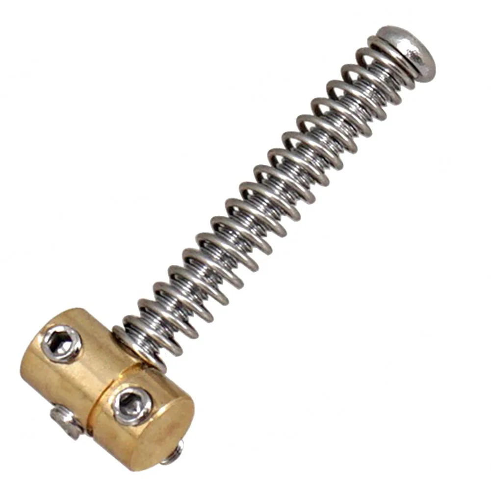 

6Pcs Guitar Bridge Saddles Made of Brass Metal Ideal for Electric Guitar Replacement Parts Roller Design for Tone Maintenance