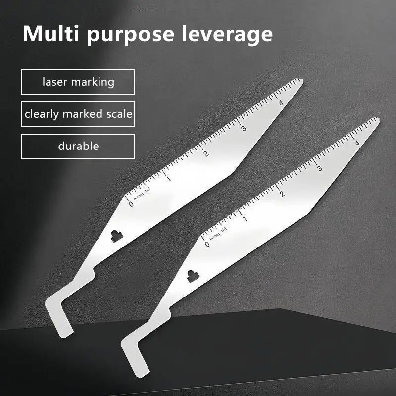 Stainless Steel Mini Lever Hand Tool Durable Multi-Purpose Portable Pry Bar for Furniture Disassembly Box Opening Emergency Use