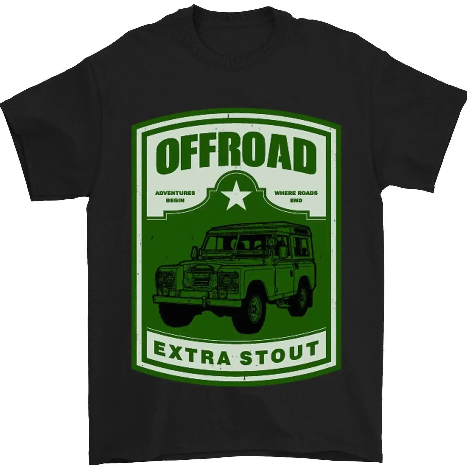 Offroad Extra Stout 4X4 Offroading Herren T Shirt 100 Baumwolle vintage Washed graphic Casual homme Comfortable fashion