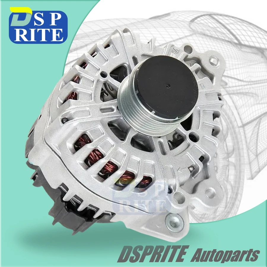 Car Alternator 2617870A 2617870C for Porsche Cayenne Audi A8 VW Touareg Phaeton 059903023NX 059903023L 059903023LX 059903023N