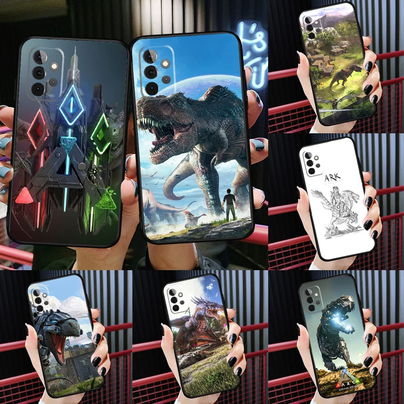 Game ARK Survival Evolved Soft Cover For Samsung Galaxy A54 A53 A73 A13 A71 A51 A14 A52 A32 A12 A22 A52S Back Case