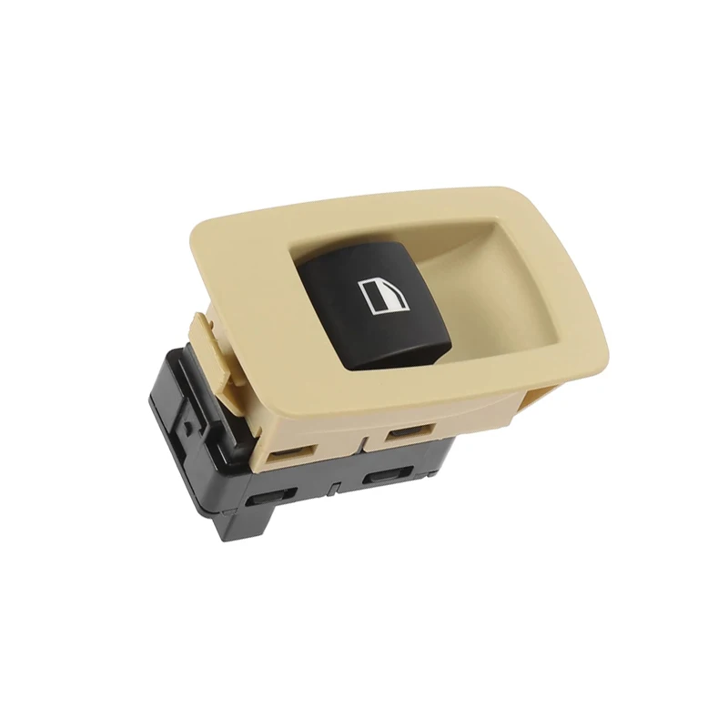 Beige Front Window Lifter Button Switch 61316945876 For BMW E90 E70 E71 320i 325i 330i M3 X5 3.0si xDrive35i xDrive40i xDrive50i