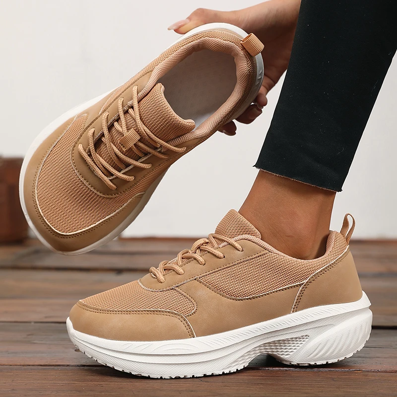 

Women Thick and Low Shoe Casual Wide Foot Swelling Shoes Thumb Valgus Adjustment Soft Comfortable Diabetes Shoes Walking Shoes