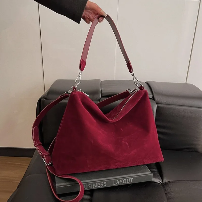 Simple Vintage Diaper Bag For Ladies Casual Fashionable Leather Shoulder Bag Crossbody Handbag High End Luxury Original