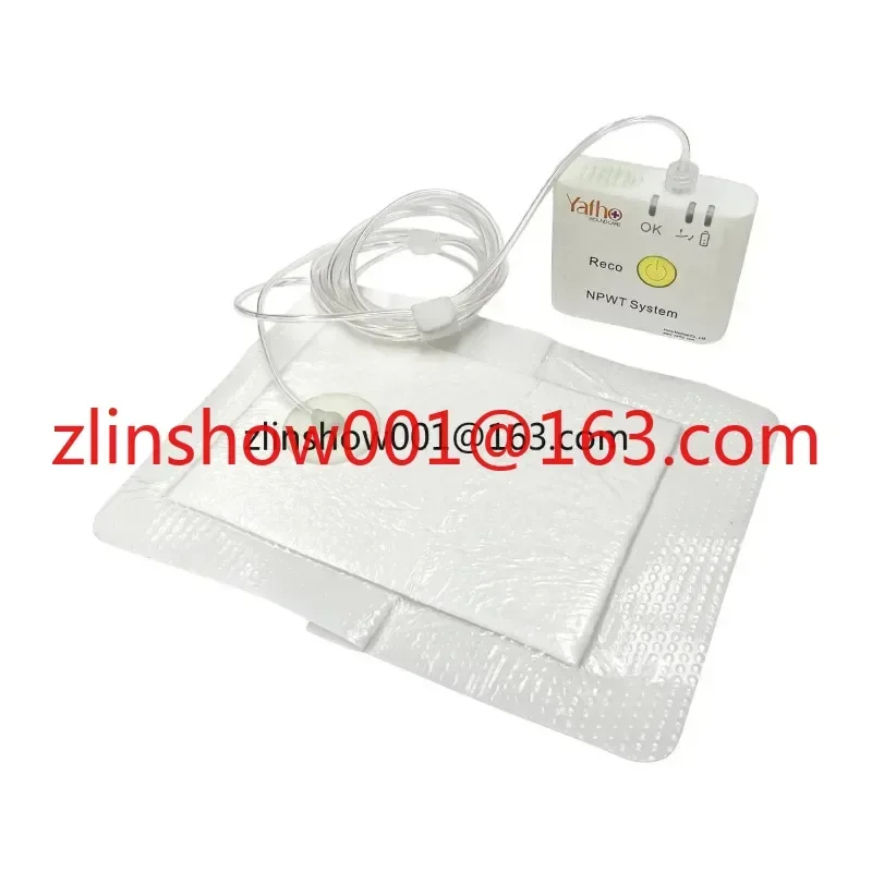 Factory Wholesale Portable NPWT Pump Negative Pressure Wound Therapy System Vac Device with Dressing Kit Medical Dressing